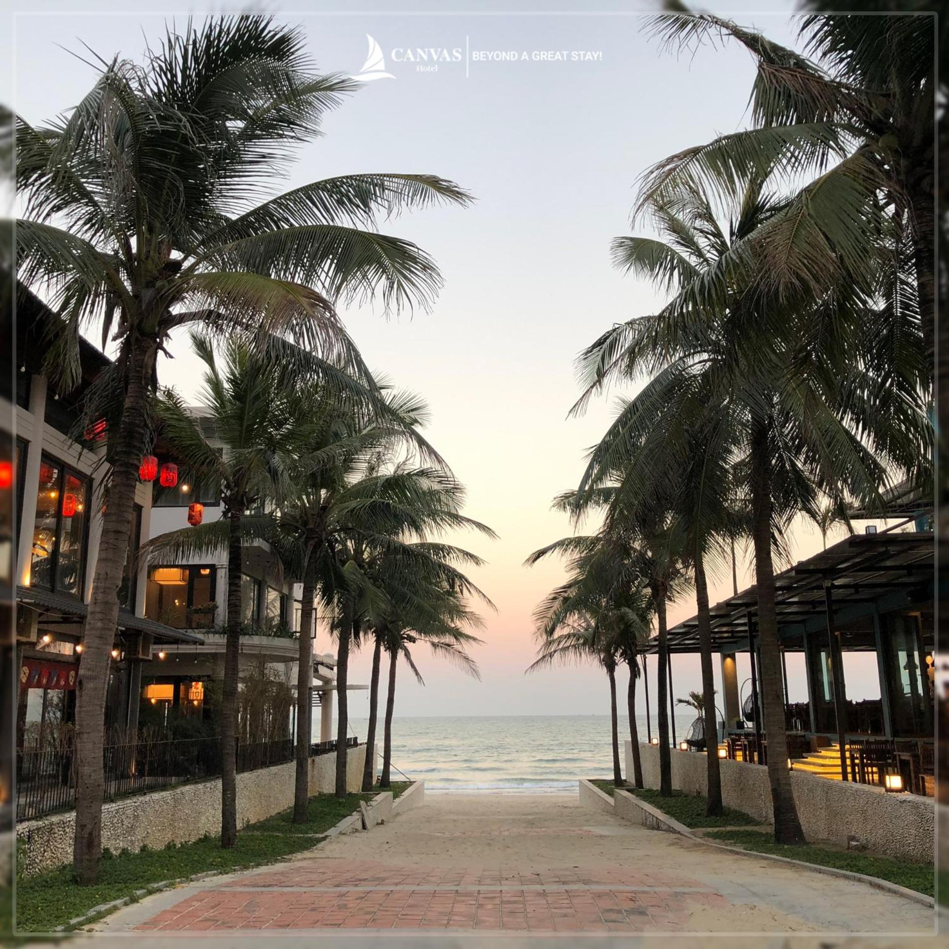 Canvas Danang Beach Hotel Exterior photo